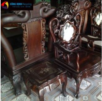 Thu mua bàn ghế gỗ cũ - Thu Mua Phế Liệu Công Định